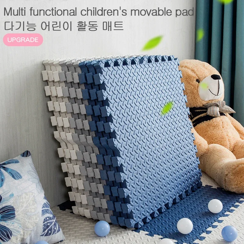 Exclusive To Brazil 16 Pieces 30*30cm Babys Game Mat Anti-collision Baby Play Pad Thickening Baby Activity Area Children Carpet