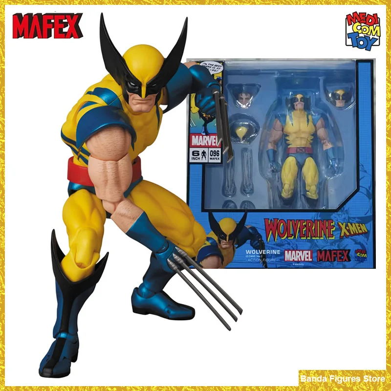 

Оригинальный комикс MAFEX No.096 MAFEX WOLVERINE Ver. Коллекция фигурок аниме X-MEN, модели игрушек