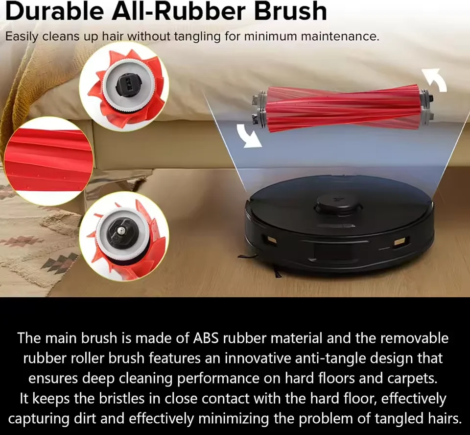 For Roborock S7 S70 S75 S7Max S7 maxv ultra T7S Plus S7 pro ultra Accessories Main Brush Hepa Filter Mops Robot Vacuum Cleaner