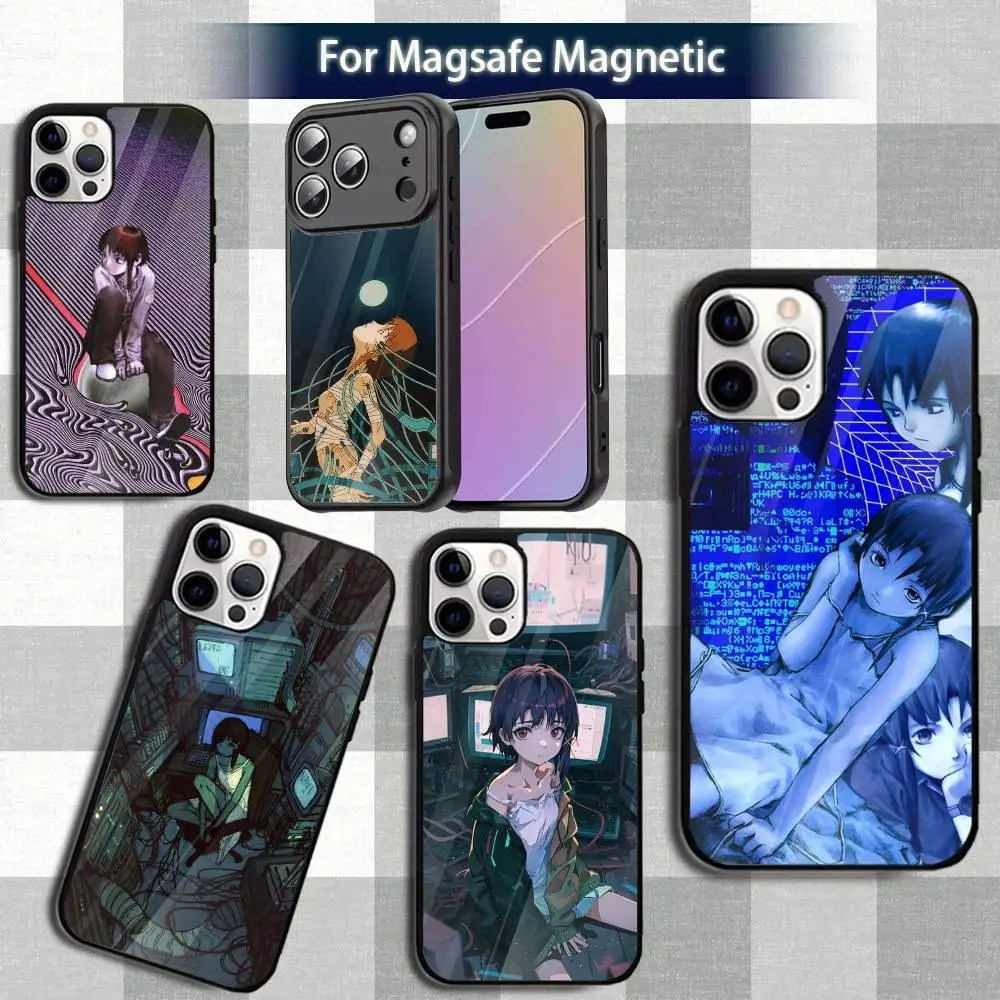 

Serial E-Experiments LainS Phone Case For iPhone 13,12,15,17,11,16,14,Pro,Max,Plus,Mini,Magsafe,Magnetic Wireless Charging Case