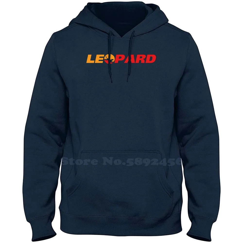 Leopard Logo Fashion Sweatshirt Large Size Hoodie Top Quality Graphic Large Size Hoodies