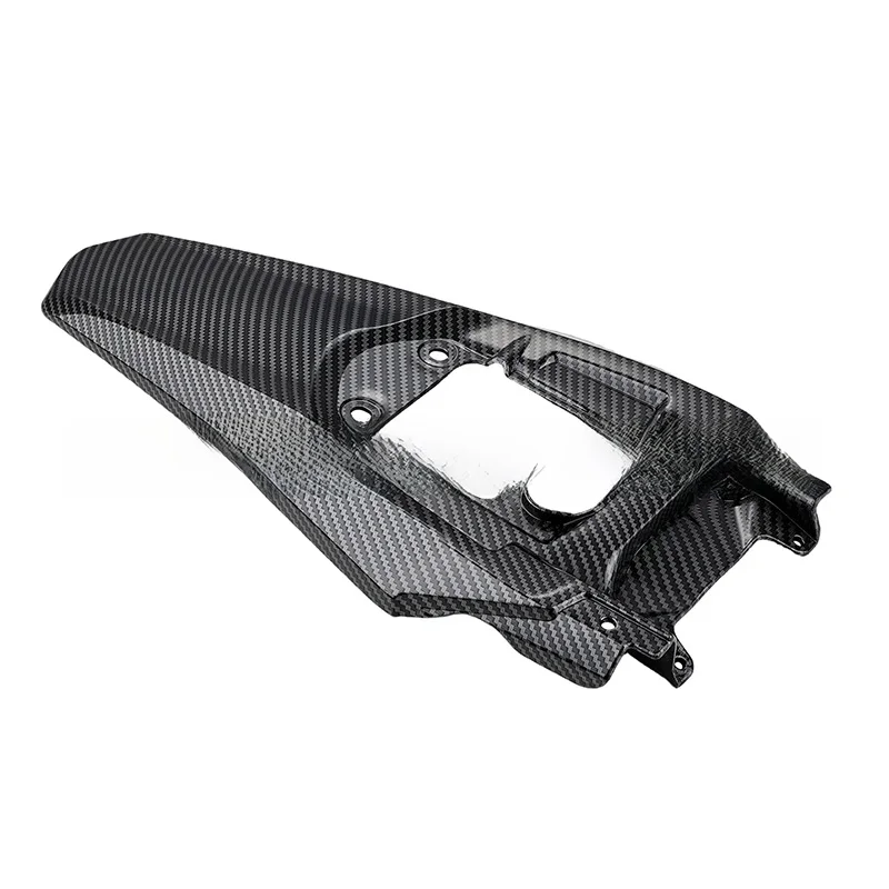 Compatible with Sur-Ron Light Bee Modified Rear Mudguard  Carbon Fiber Texture Shock Absorber Guard Rear Wheel Splash Guard