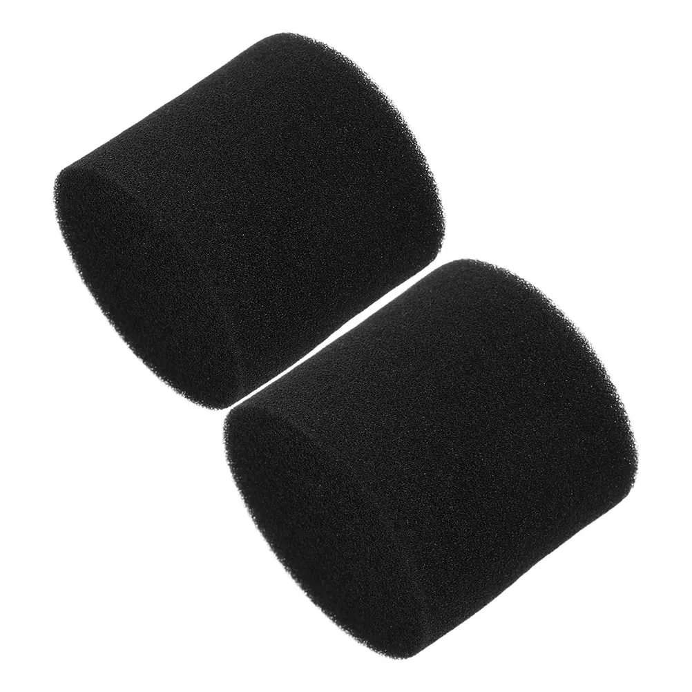 

2pcs Speaker Port Sponge Plug Bass Reflex Damping Insert For Noise Reduction Enhanced Bass Home Car Audio Accessories Black
