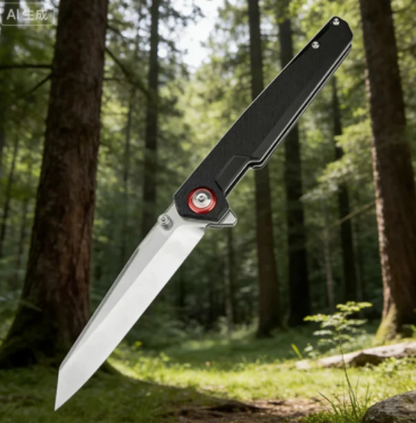 

Складной нож Red Maru Fold 440C с лезвием из стали 440C и рукоятью из G10 для рыбалки, альпинизма, кемпинга, выживания, высокопрочный, для активного отдыха на природе