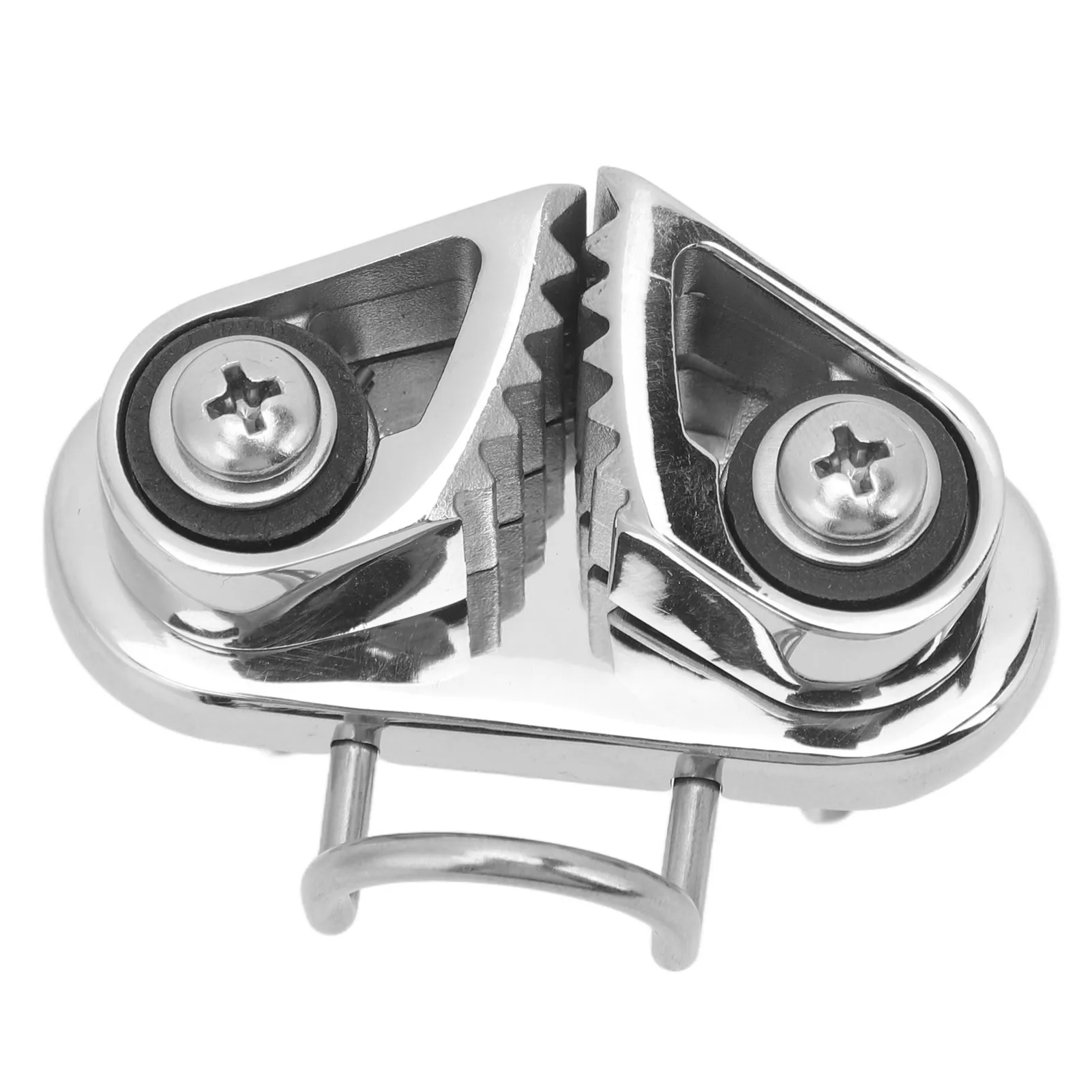 Marine Cam Cleat 316 Stainless Steel for 3‑12mm Rope Yacht Sailing Fairlead Anchor Rope Cleat OEM Replacement Hardware