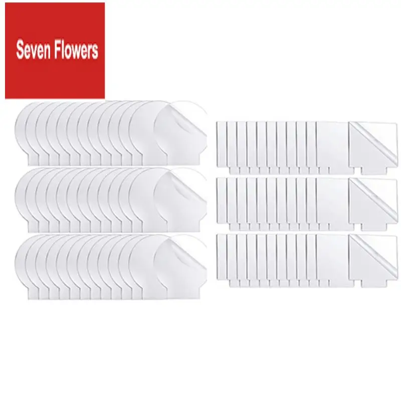 

A84Z-36Pcs Acrylic Sheet Clear Cast For LED Light Base, Thick Acrylic Blanks