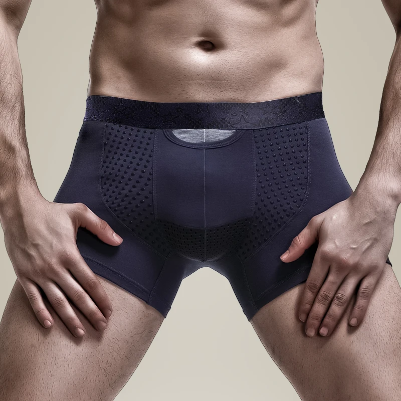 

3 шт. мужские отдельные трусы с семенами и пулей, с поддержкой мошонки и подошвой с ледяной нитью