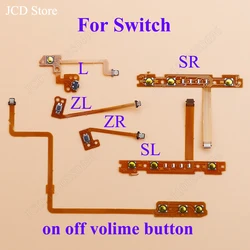 1 piece Replacement For Switch JoyCon ZR ZL L SL SR Button Key Ribbon Flex Cable For NS Repair Cable