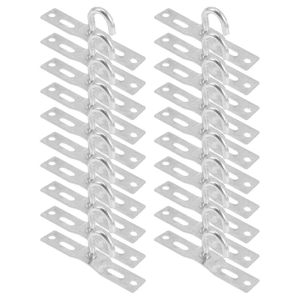 

20pcs Light Fixture Mounting Bracket Hanging Light Fittings Ceiling Hooks Suitable Bedroom Office Lamp Accessories