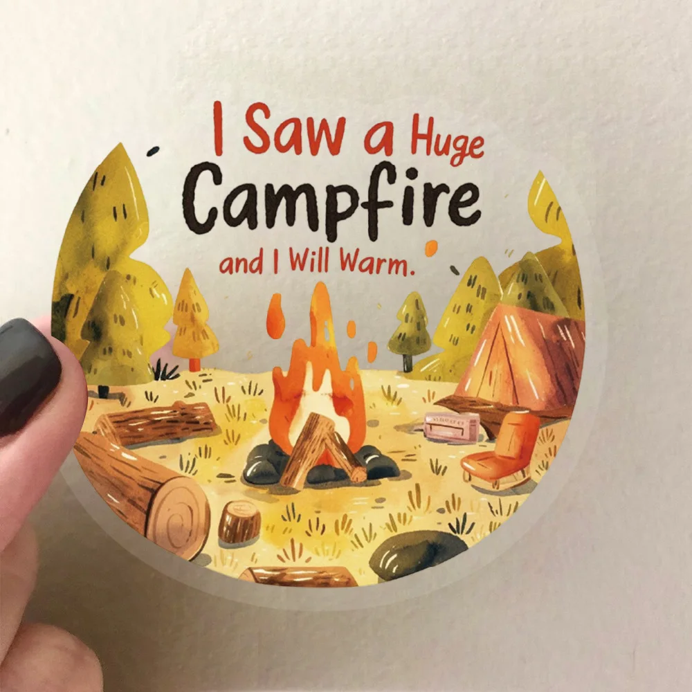 สติกเกอร์กันน้ำลายการ์ตูนสร้างแรงบันดาลใจ 50 ชิ้น สำหรับตกแต่งสมุดโน้ต กระเป๋าเดินทาง แก้วน้ำ กีตาร์ และของเล่น