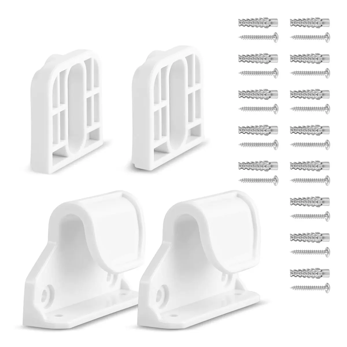 KSOL Retractable Baby Gate Replacement Parts, 55inch W X 33inch H Retractable Baby Gate Extensions for Retractable Gate White