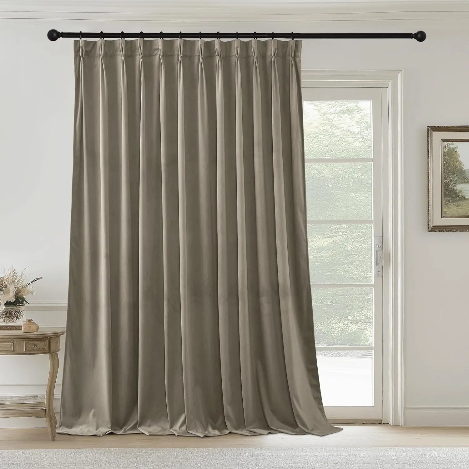 

Велюровые шторы S H длиной 84 дюйма, плиссированные, с термоизоляцией, с крючками, элегантный декор, светонепроницаемые, для комнаты.