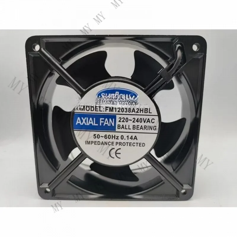 

TT для SUNFLOW FM12038A2HBL 12038 AC220V-240V 0.14A 12CM AC Осевой охлаждающий вентилятор