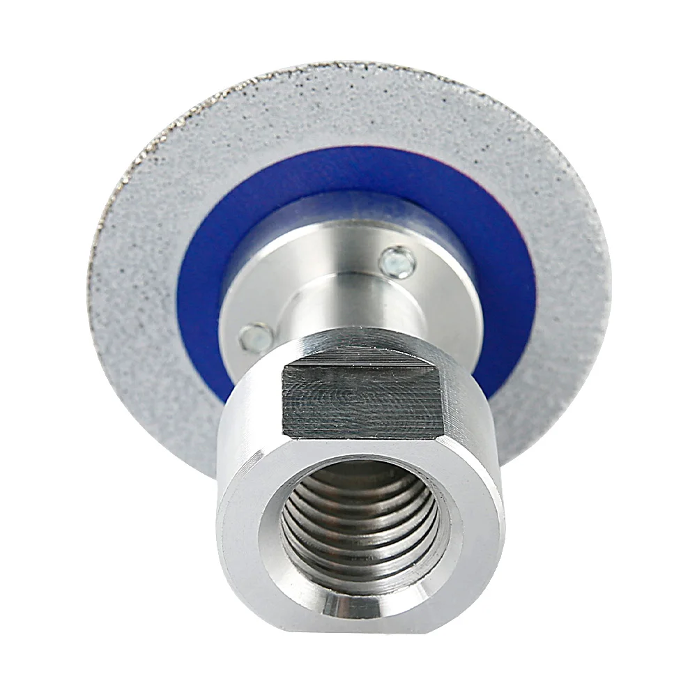 LOZLIN 3PCS 50mm Diamond Saw Blades 5/8-11 Detachable Flange for Granite Marble Ceramic Tile Glass Cutting Grinding Engraving Tool view 3