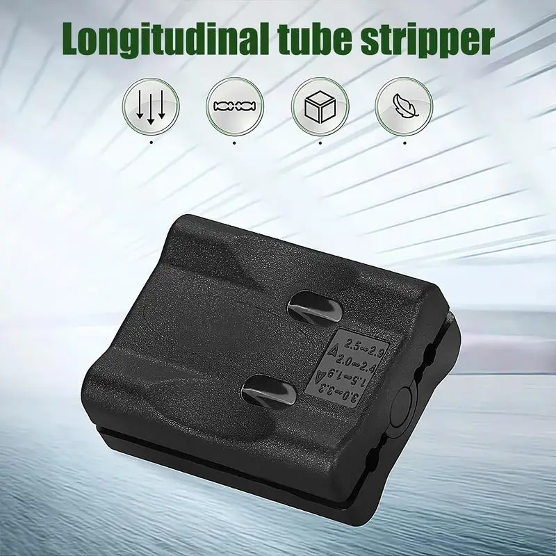 أداة تقشير أنبوب الشعاع الطولي أداة تقطيع يدوية صغيرة أداة تجريد سلك الألياف جهاز تقشير للأنبوب السائب