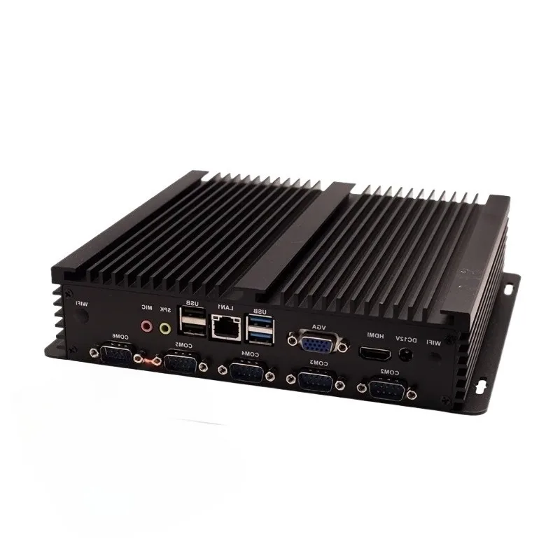Embedded Industrial Control Computer J1900 Industrial Control Computer Quad Core Fanless Low Power Consumption