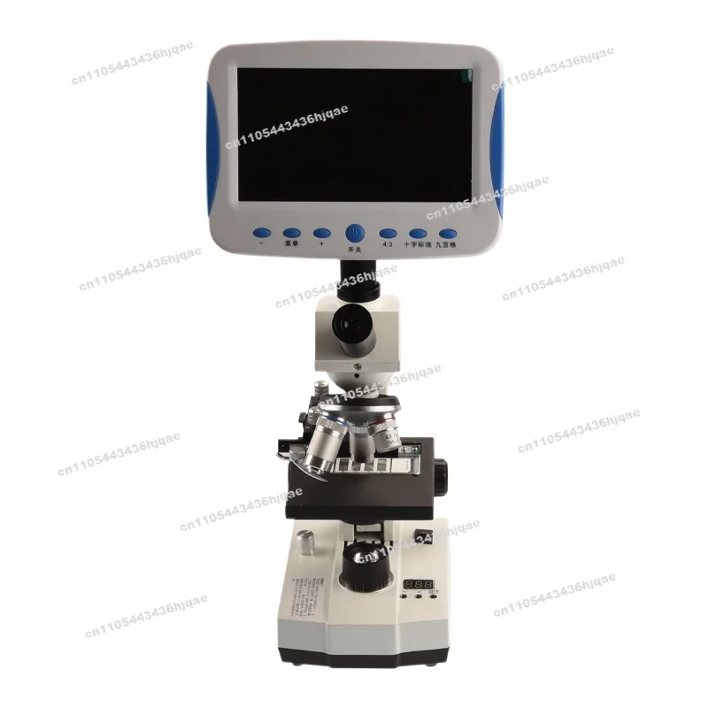 Microscope with Screen 7 Inch Screen Microscope 38 Degrees Constant Temperature 640 Times