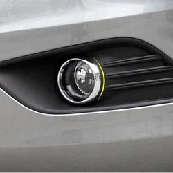 New car sticker front fog lamp trim fog light covers case for ford focus 2 MK2 sedan hatchaback car styling accessories