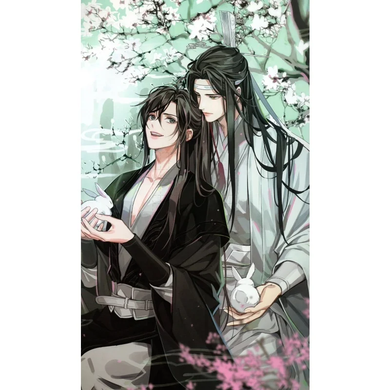 Grandmaster of Demonic Cultivation Mo Dao Zu Shi Keychain Cosplay Weiwuxian Lanwangj 15cm Acrylic Stand Figure Desktop Ornament