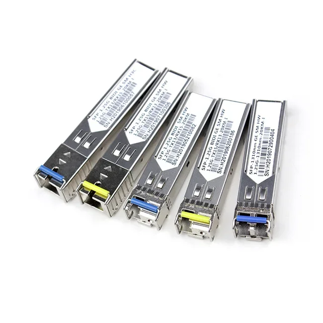 

1.25G SFP Module Price LR 20km 1310nm-TX/1550nm-RX DDM Fiber Transceiver Module Compatible with H3c
