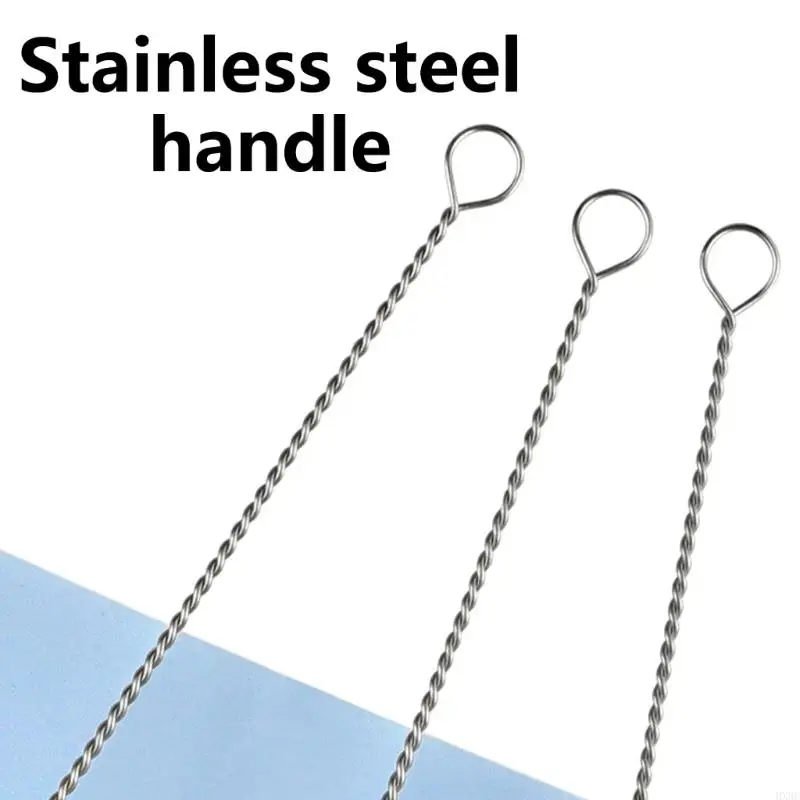 Bộ bàn chải làm sạch lông linh hoạt HX6C 5 nylon phù hợp cho chai và cốc hiệu quả có tay cầm bằng thép không gỉ
