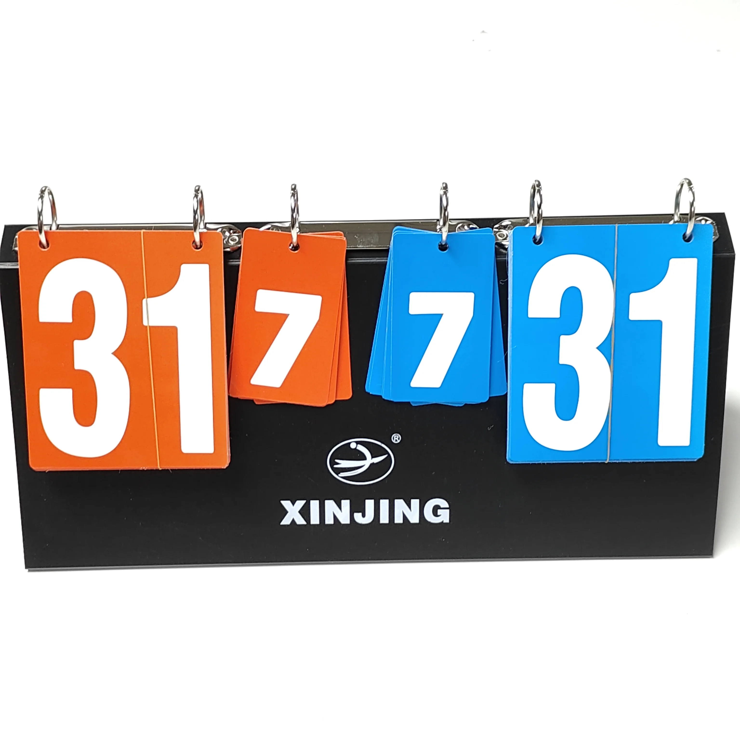 Good Quality ABS Hard Sheet Scorer,Available for Multiple Matches and Games,6 Numbers Multi Functions Game Scorer Board