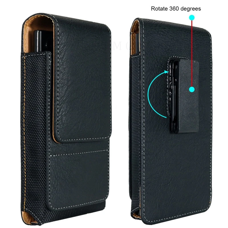 360° Belt Clip Phone Case For ZTE nubia Red Magic 11 Air Trace Redmagic 11 9S 10 S Pro Plus Cover Waist Bag Phone Leather Pouch