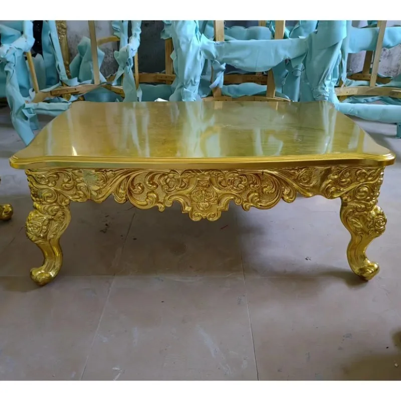Hotel lobby meeting guests to negotiate sofa coffee table high-end club European KTV bar coffee table