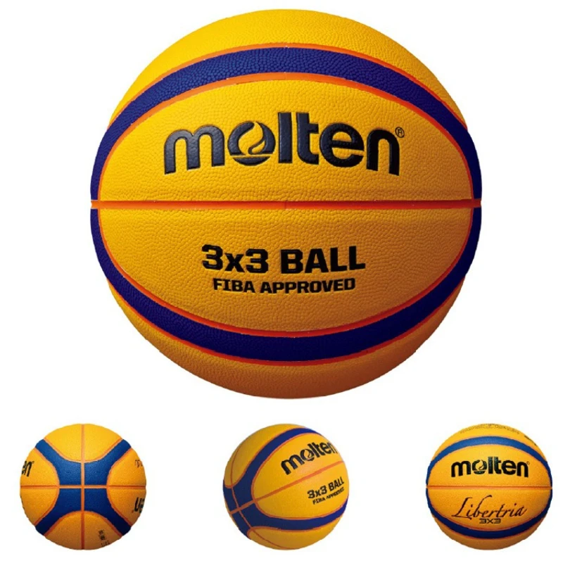 Molten B33T5000 FIBA Elite Basketball-ฝาครอบไมโครไฟเบอร์ระดับพรีเมียมและกระเพาะปัสสาวะบิวทิลสําหรับลีกมืออาชีพ