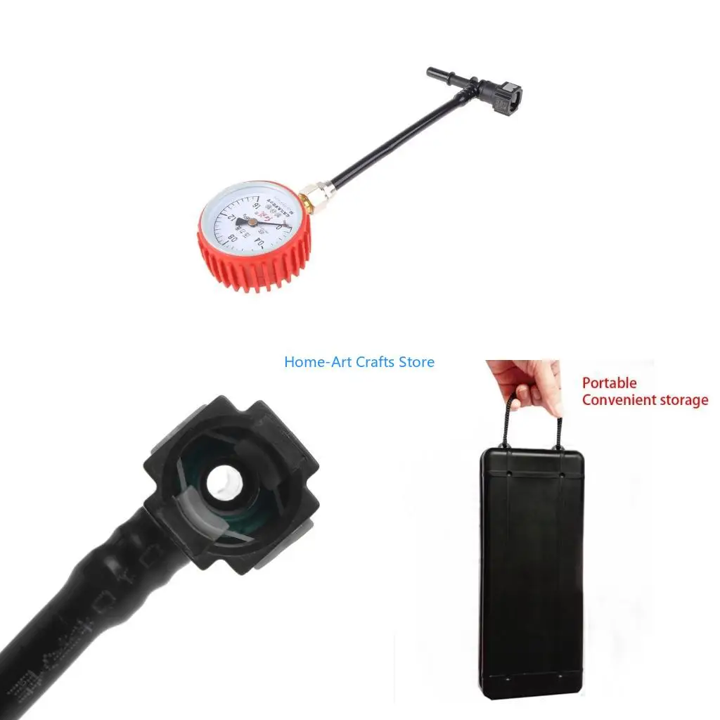Y3NA Compact Pressure Gauge Pressure Gauge for w/ Storage for Case for