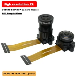 Camera Module 5MP 1080P OV5640 High Resolution FPC 50MM Length Distortionless 70 90 95 120 140 Degrees CMOS Support customized