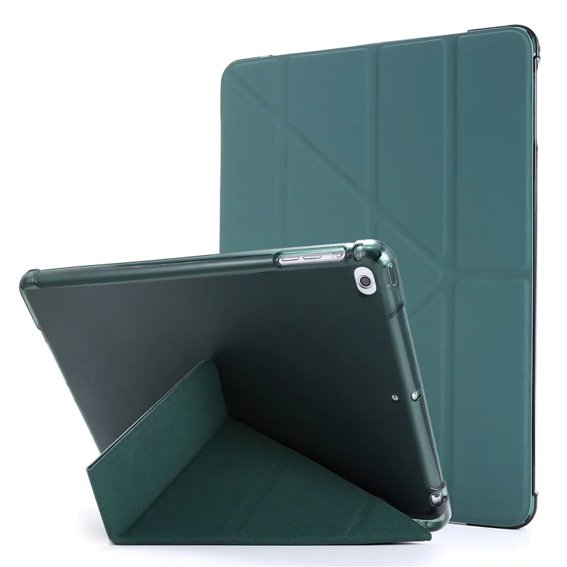 Smart Cover For iPad 10.2 9.7 Case with Pencil Holder PU Leather Stand Tablet Cover For iPad Pro 10.5 Air 3 2 iPad 8 7 6 5 Coque