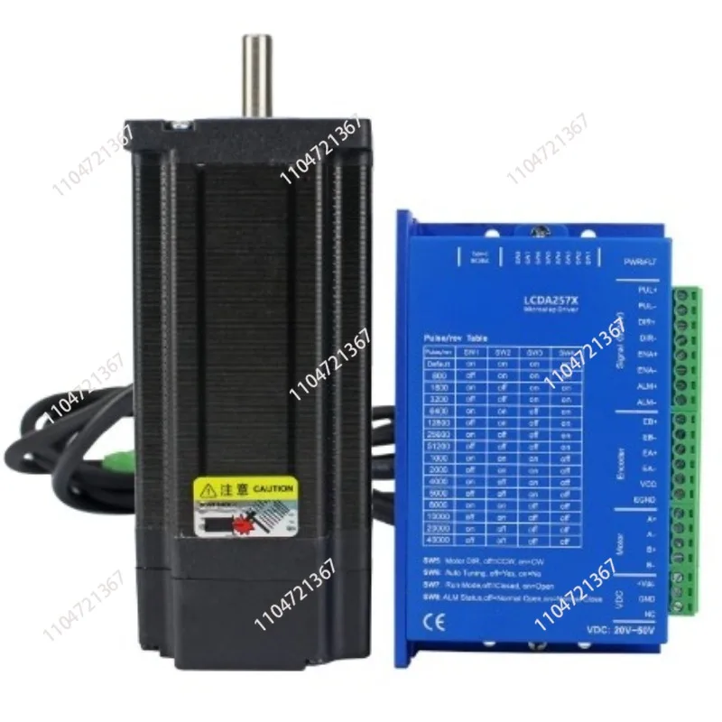 Hot Sell! 2Nm Driver Kit LCDA257S 2 Phase Closed Loop Stepper Nema23 Motor LC57H276