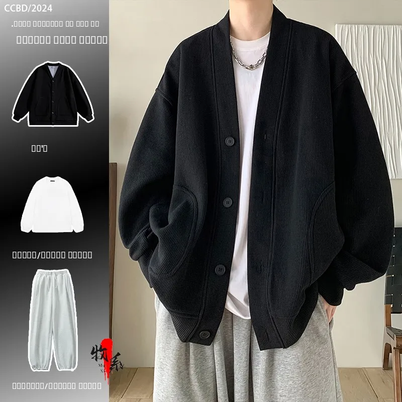 

Bla Knitted Cardigan Jaet Trendy Brand Premium Feel Spring Clean Sunlight M Clothing Couple Jaet Loose Fit Youth