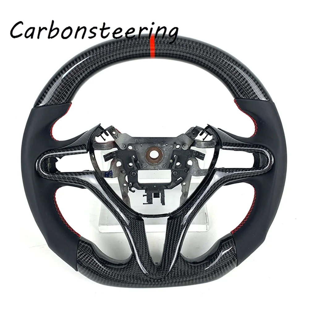 

Cars accessories for Honda Customized carbon fiber steering wheel for Civic 8 9 10 11 2006-2010 HONDA CIVIC FD2 4DR JDM