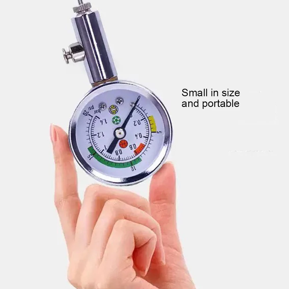 축구 배구 농구 심판 공기 수축이 있는 경기 공에 대한 특정 공 압력 게이지 압력 테스트