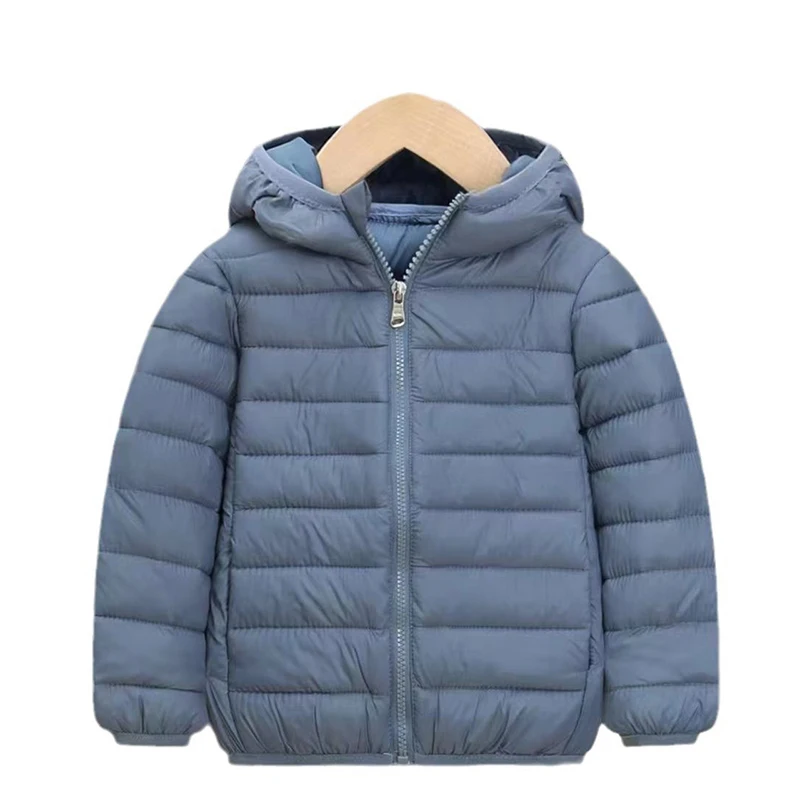 

Winter Children's Jackets For Boys Girls Light Coats Spring Hooded Coats Teens Parka Kids Jackets4-18Y Teen Kids Down Coats
