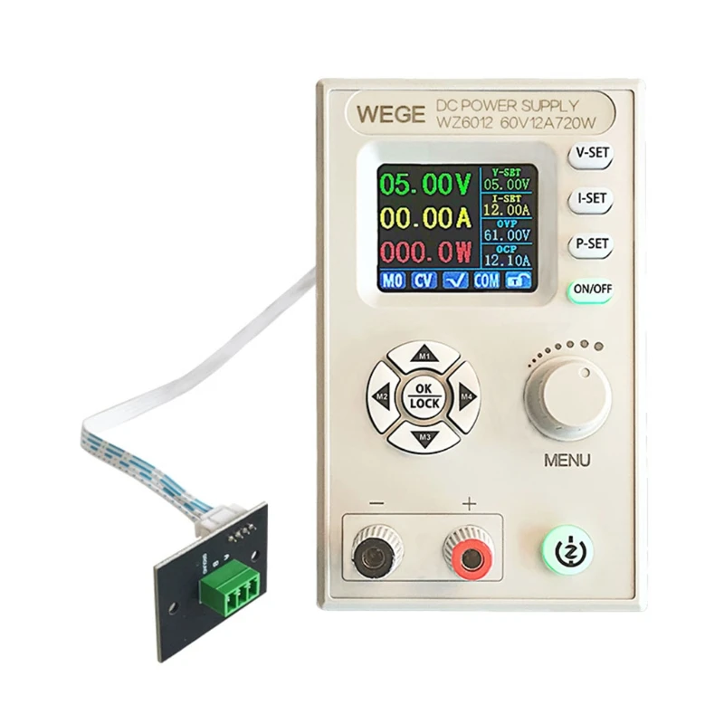 

60V 12A Adjustable for DC Power Supply Step-down Power Supply Module Constant Constant Current LCD Screen