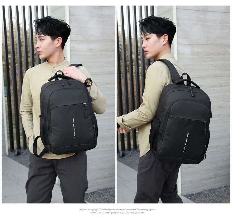 Herren Rucksack große Kapazität einfache Mode Reise Studentin Computer Tasche Laptop Rucksäcke Mochi las Masculinas Bolasas сумка