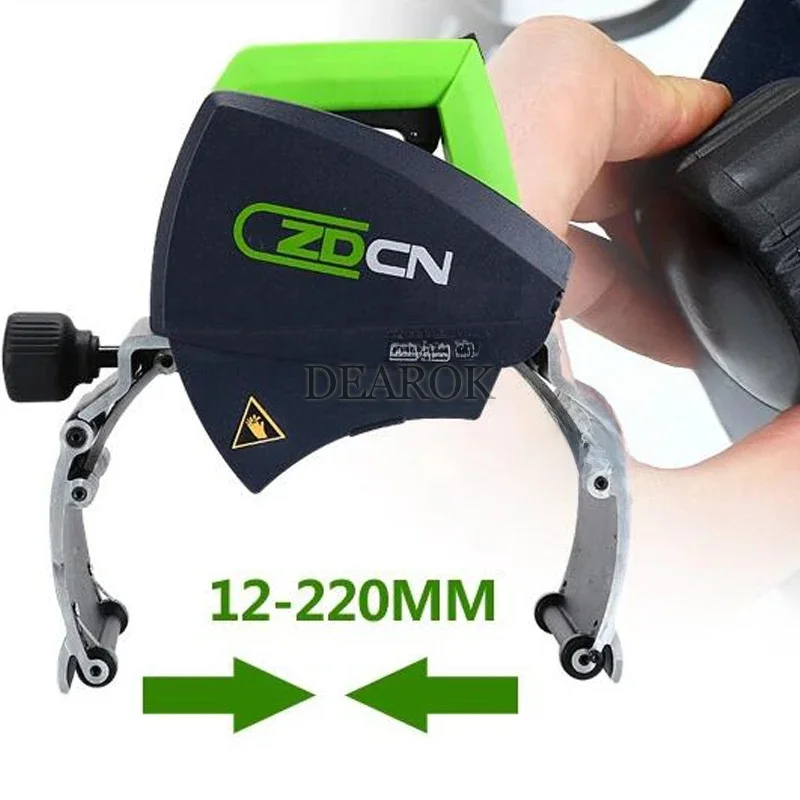 12-220MM Portable Steel Tube Cutter Electric Saw 220V 110V 1000W Stainless Steel Pipe Cutting Machine ZD220