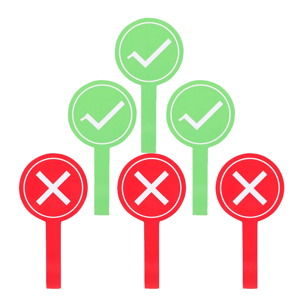 Voting Paddles Or False Whiteboards Yes Or No Paddles Blank Scoreboards Dry Erase Answer Reusable Judging Board