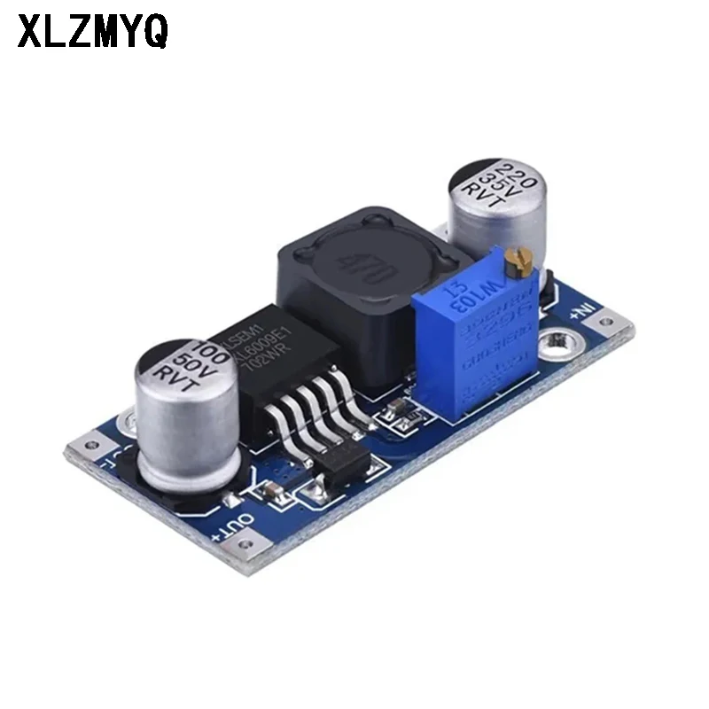 100PCS XL6009 4A Boost Converter Step Up Adjustable 15W 5-32V to 5-50V DC-DC Power Supply Module LM2577 Step-up Converter Module
