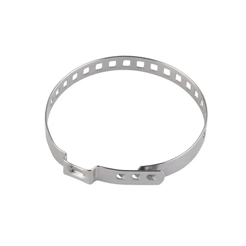 

10/20Pcs Stainless Steel Adjustable AXLE CV Joint Boot Crimp Clamp Kit 31- 41mm 70- 125mm High Quality