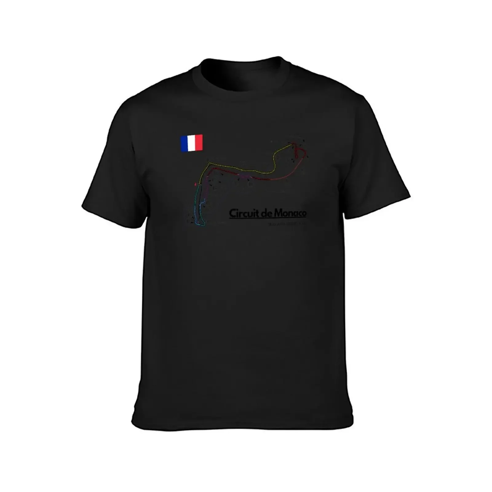 Circuit de Monaco F1 Track Monaco T-Shirt korean fashion essential t shirt baggy shirts men t shirts high quality