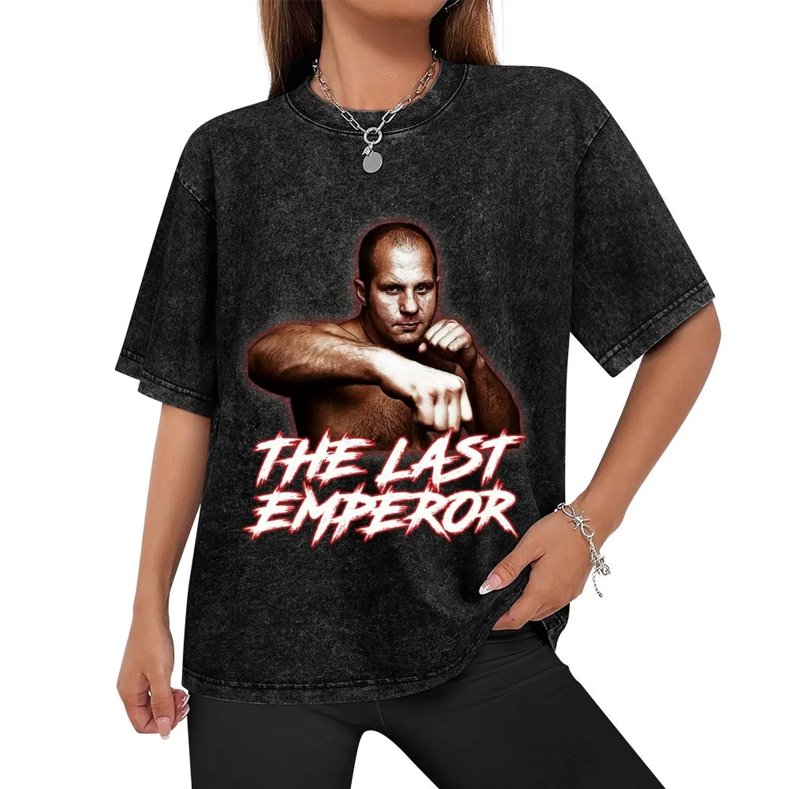 Fedor Emelianenko - The Last Emperor T-Shirt plain oversizeds heavy weight t shirts for men