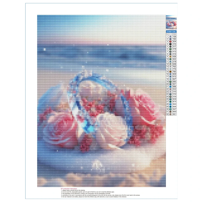 5D pittura diamante fai da te mare spiaggia fiore mosaico di cristallo diamante ricamo pittura pieno rotondo strass decorazioni per la casa regalo