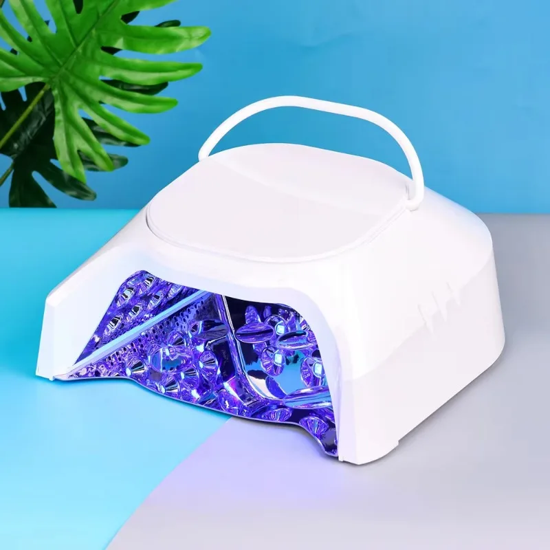 

2025 Gel Lamp 86W High Quality Nail Drying Lamp UV Led Nail Lamp with Logo