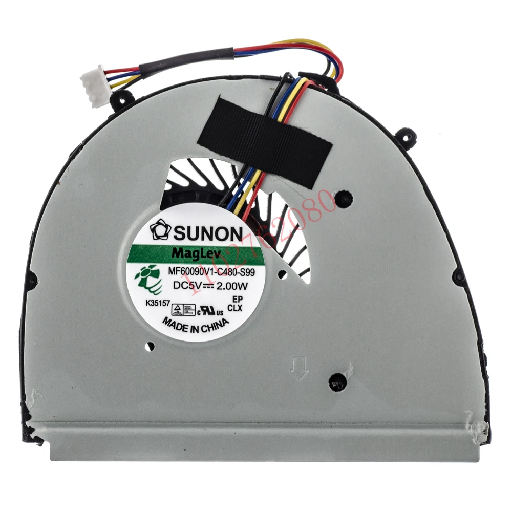 Ventilador de repuesto HJ para Lenovo IdeaPad Ultrabook U310 ventilador de refrigeración de CPU EG50050V1-C040-S99 de 4 cables