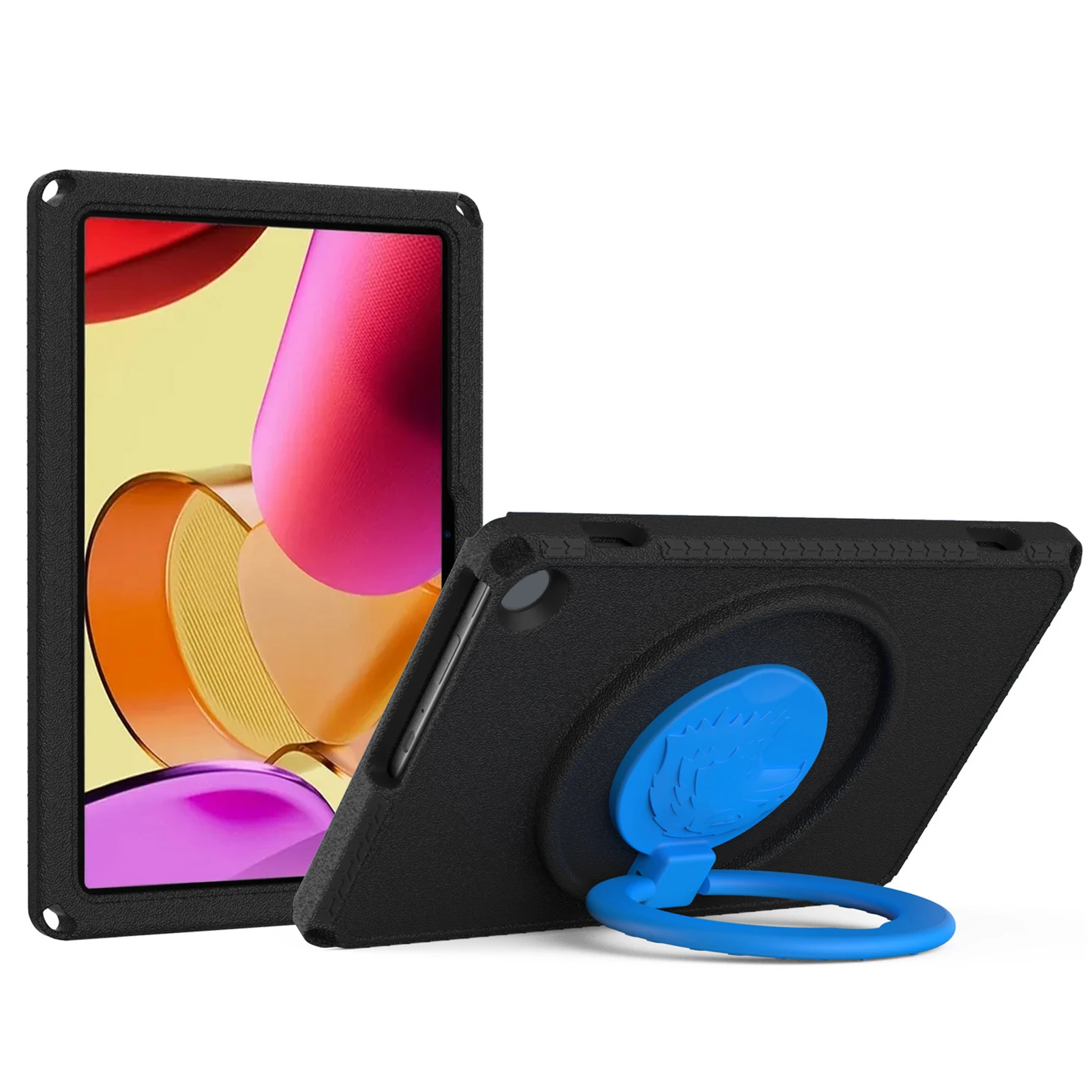 

Anti-Drop Tablet Protector EVA with Rotatable Handle Protective Case for Kindle Fire Max 11" Shockproof Washable Protector ﻿