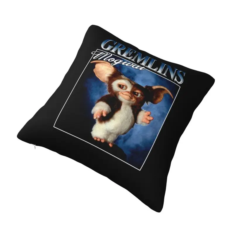 Custom Vintage Gizmo Gremlinse Luxury Throw Pillow Covers 80s Horror Retro Sci Fi Movie Monster Mogwai Sofa Cushion